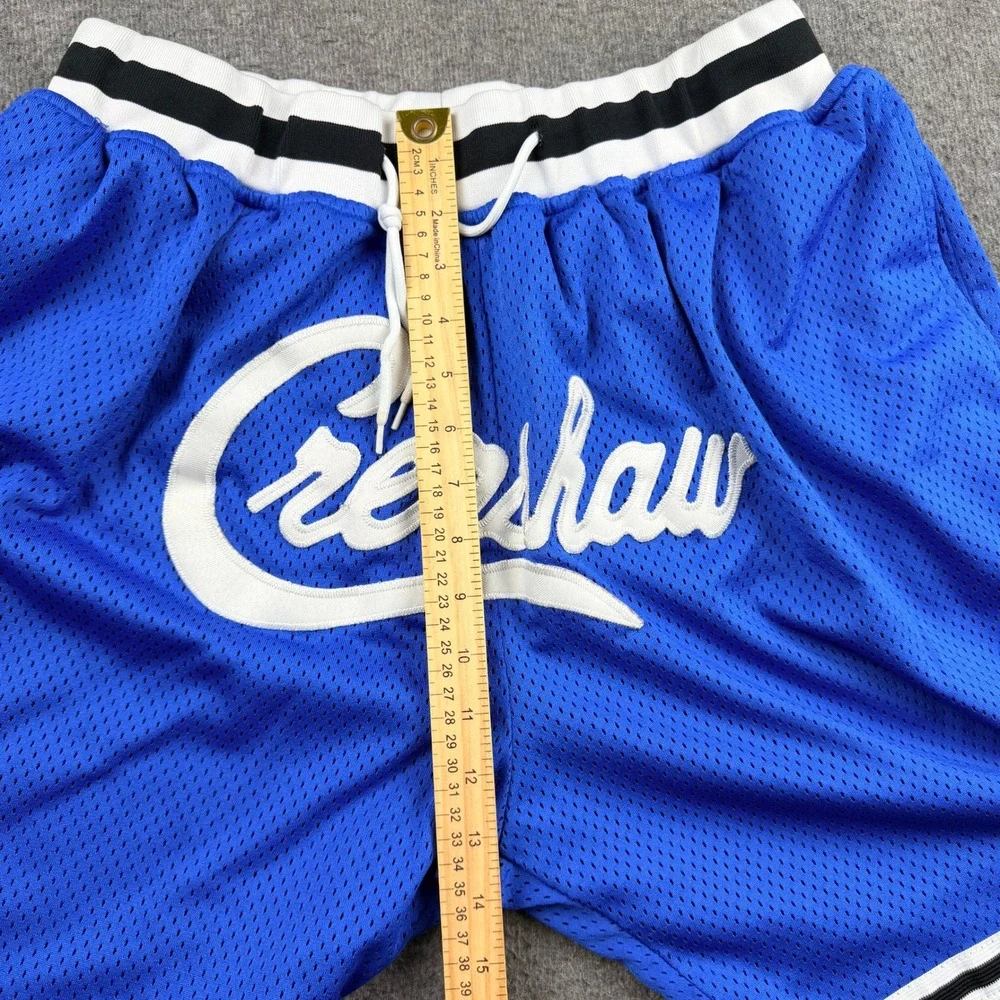 Headgear Classics Nipsey Hussle Crenshaw Basketball‎ Shorts Blue Men's XL Mesh